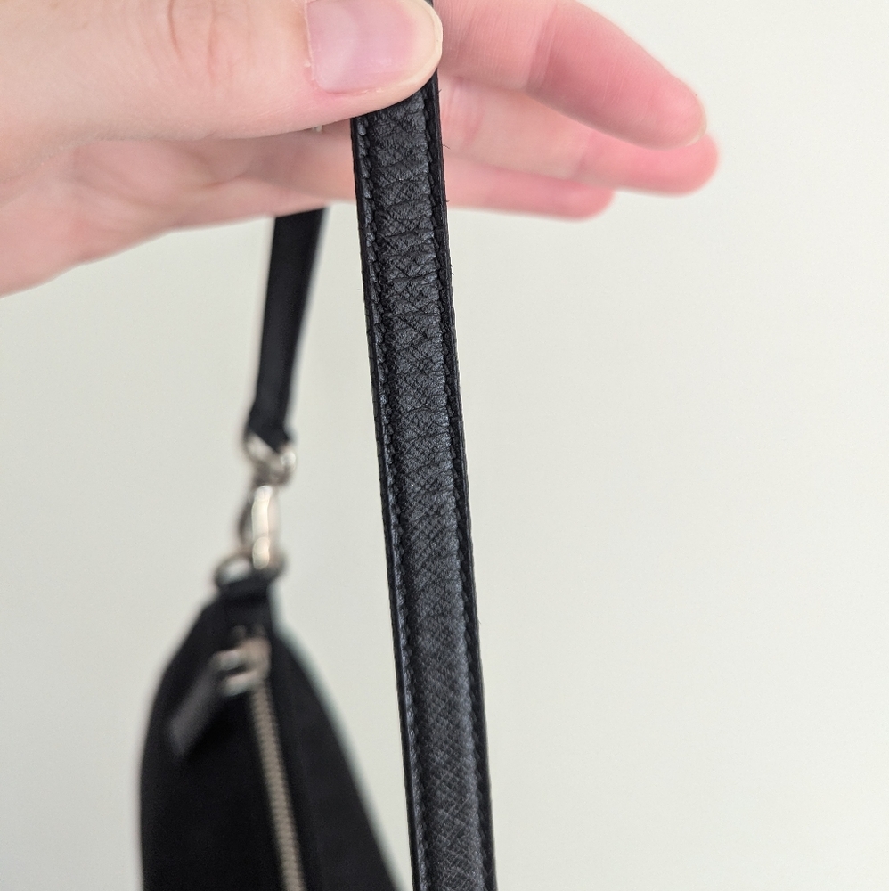 Prada Black Nylon Pochette Shoulder Bag - Picture 12 of 12